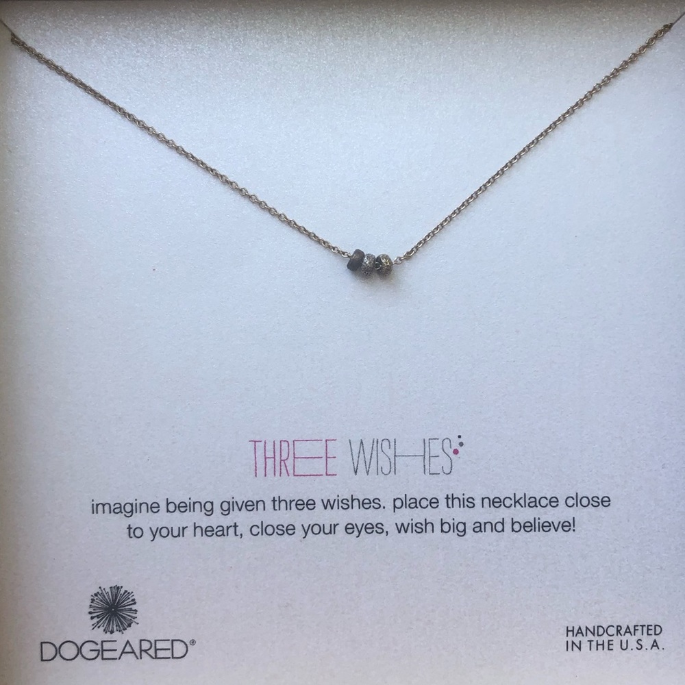 Dogeared Three Wishes Necklace
